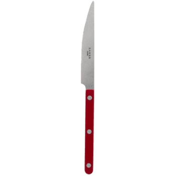 Image showing the Bistrot Vintage Dinner Knife, L24cm, Burgundy product.