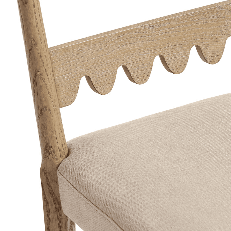 Jennie Dining Chair, Weathered Oak