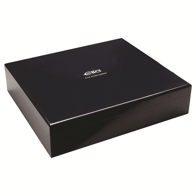 Aria 44 Piece Cutlery Set With Canteen, Mirror Finish