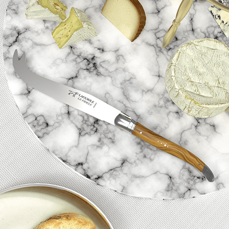 Laguiole Cheese Knife, Olive Handle