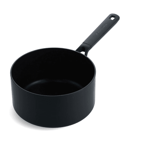 Image showing the Classic Forged Non-Stick Saucepan, 20cm, Black product.