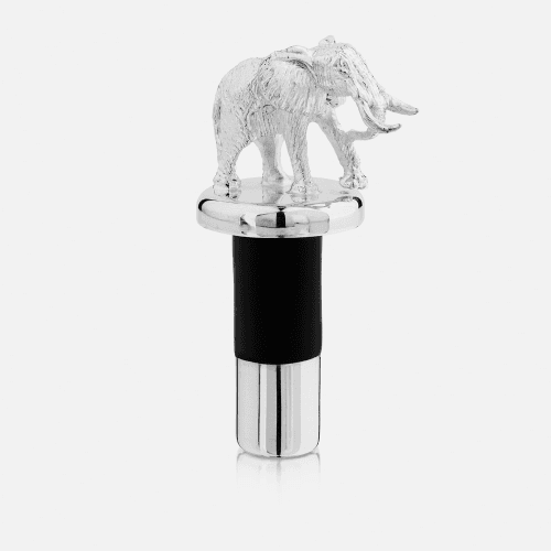 Image showing the The Highland Safari Collection Stopper, D5 x H8cm, elephant product.