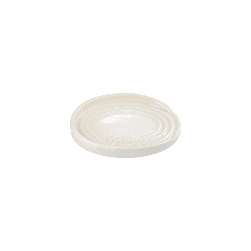 Oval Spoon Rest, Meringue