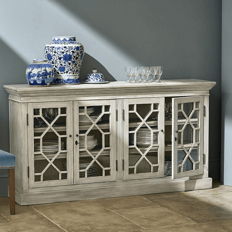 Drummond Sideboard, W180 x D42 x H96cm, Flannel Grey