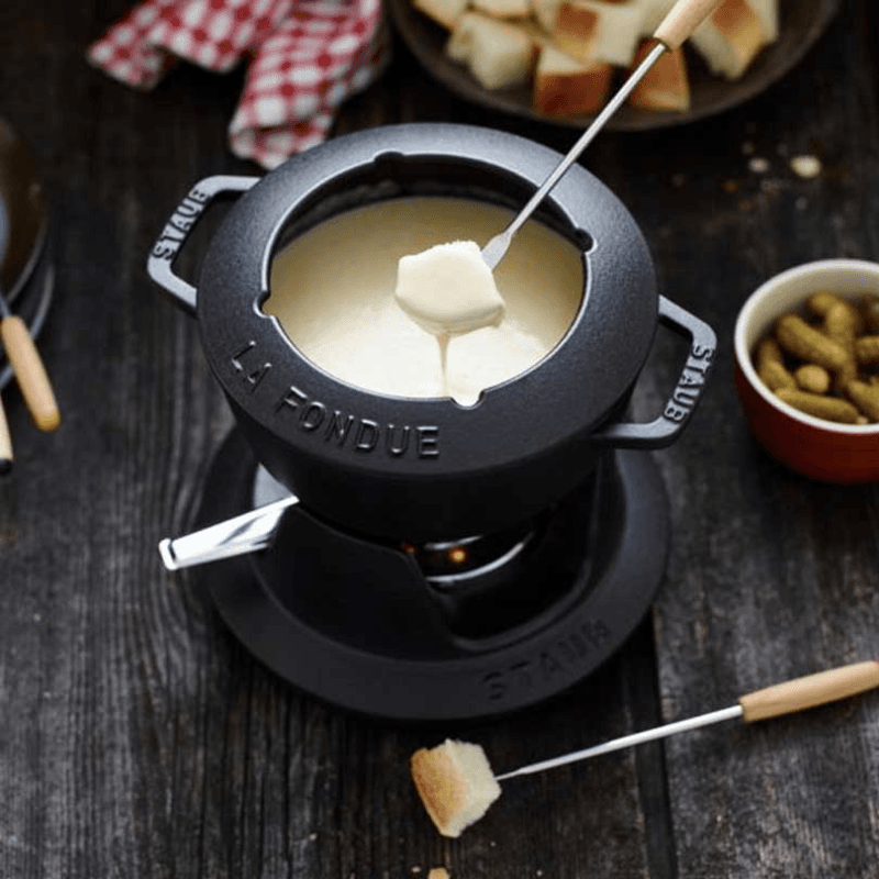 Fondue set, 16cm, Black