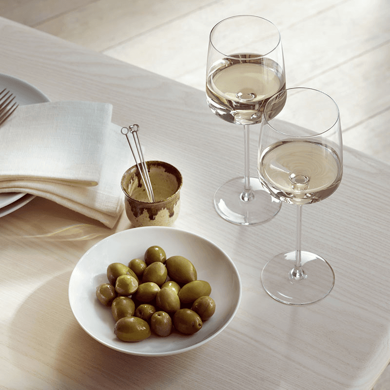 Metropolitan Set of 4 Wine Glasses, 350ml, Clear