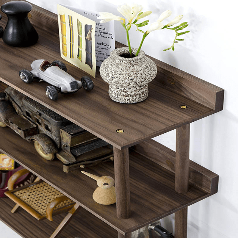 Platform 3 Shelf, H64 x W100cm, Walnut