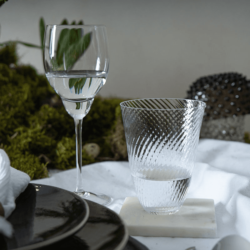 Linea Set of 2 Tumblers, 250ml, Clear