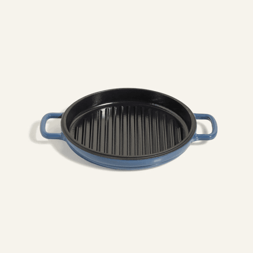 Image showing the Cast Iron Hot Grill, Blue Salt product.