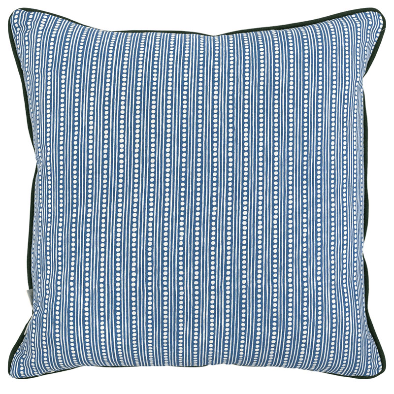 Raya Cushion, 50 x 50cm, Blue Yellow