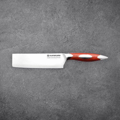 Image showing the Japanese 6" Nakiri in Wooden Box product.