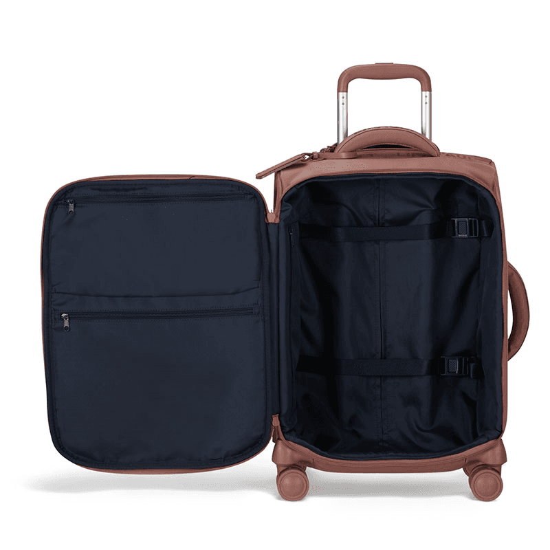 Plume Cabin Suitcase, H55  x L35 x W21cm, Rosewood