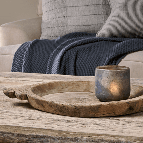 Image showing the Karua Reclaimed Wood Traditional Bowl, D38cm, Natural product.