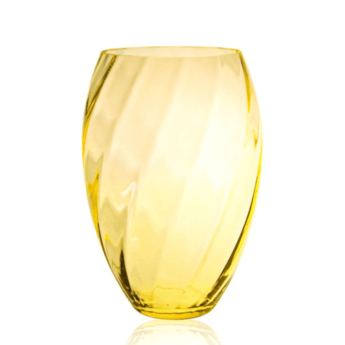 Image showing the Marika Vase, H23cm, Citrine product.