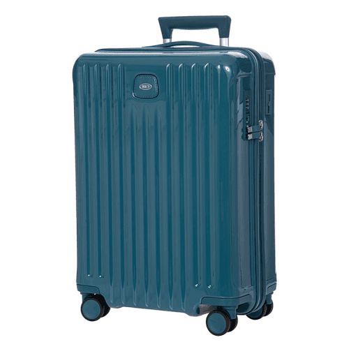 Image showing the Positano Carry-on Trolley Suitcase, H55 x W23 x L38xcm, Sea Green product.