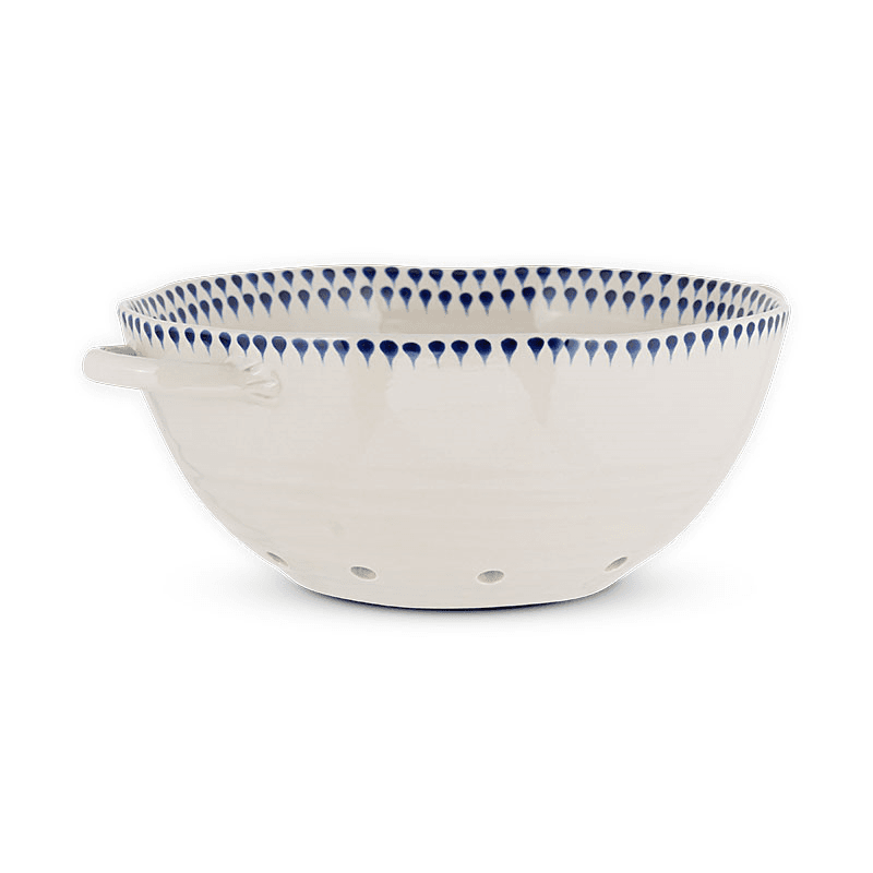 Indigo Drop Colander, D30cm