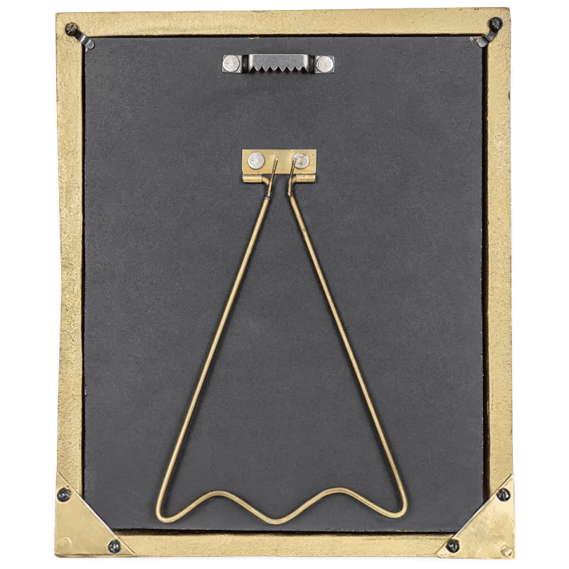 Pambani Photo Frame, 8 x 10", Antique Brass