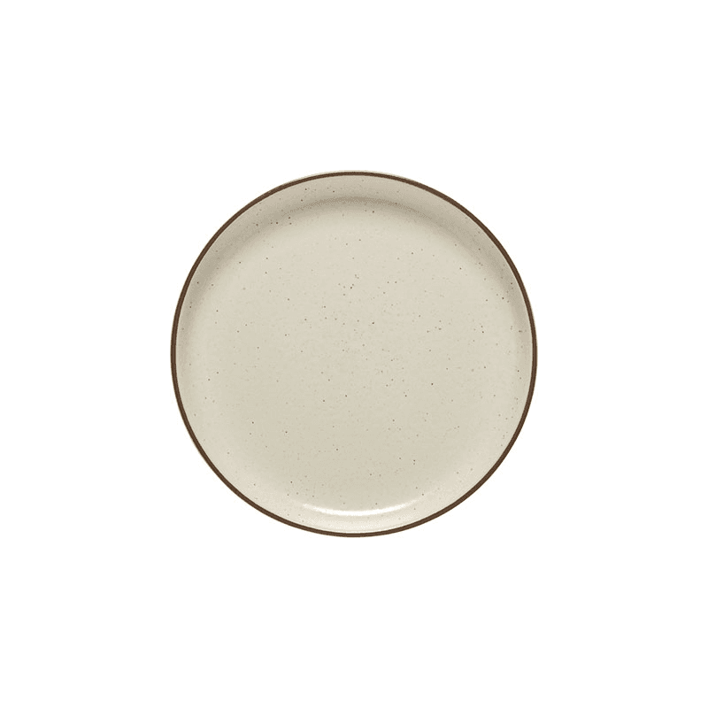 Monterosa Set of 6 Salad Plates, D23cm, Cream Cocoa