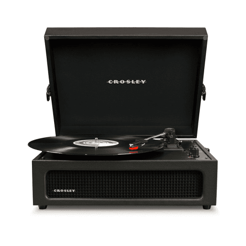 Image showing the Voyager Portable Turntable, Black product.