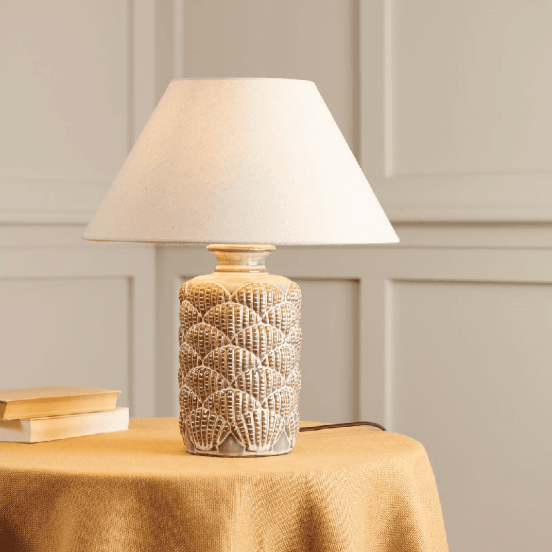 Dune Table Lamp, H42cm, Reactive Blue
