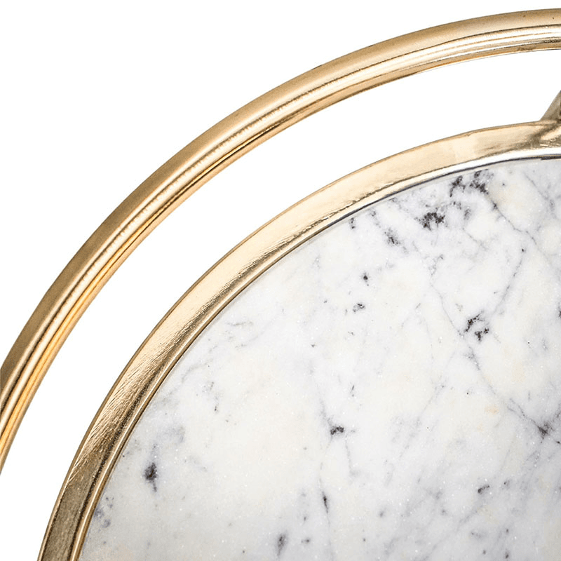 Opulence Set of 2 Nested Side Tables, H72cm, Gold