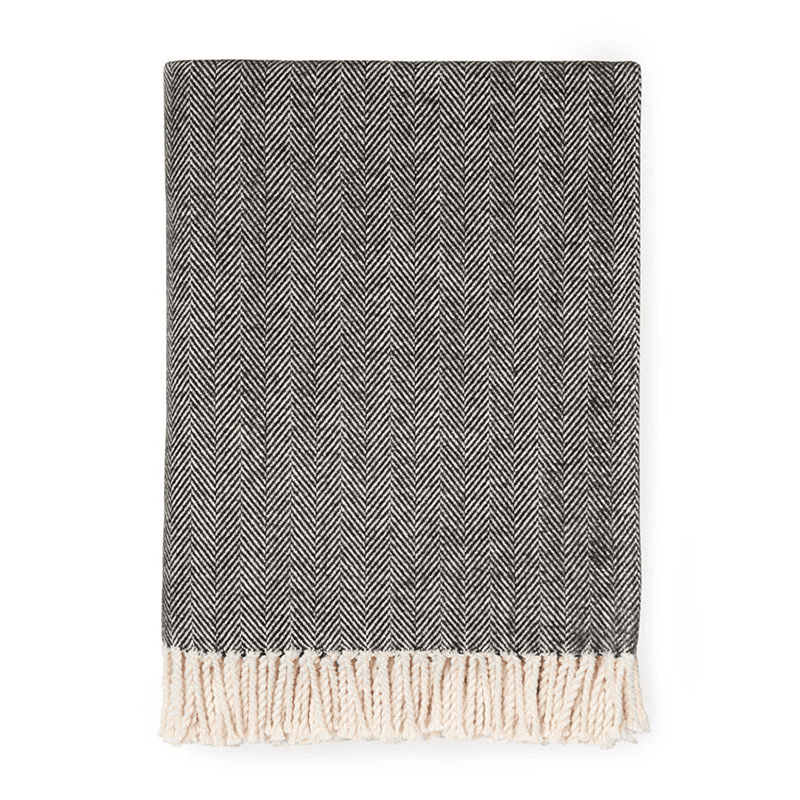Celine Throw, W130 x L180cm, Black
