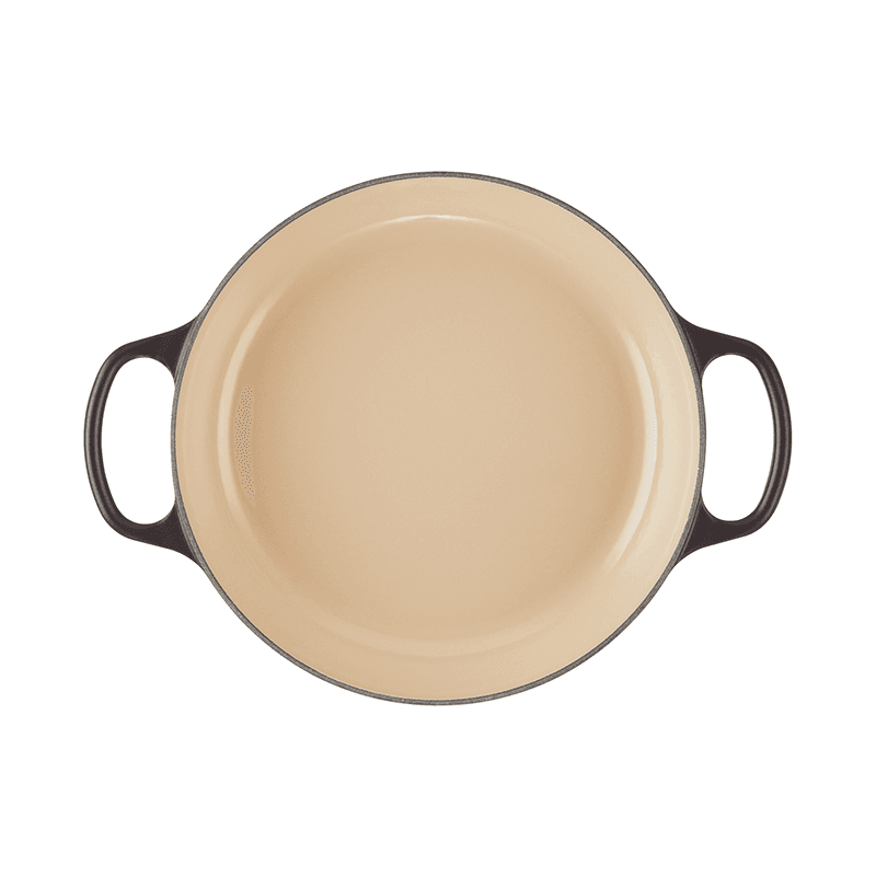 Signature Cast Iron Shallow casserole, 30cm - 3.2 litre, Satin Black