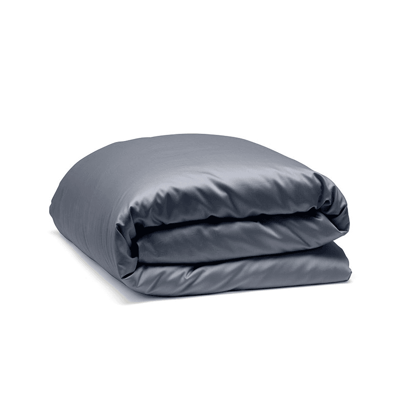 Luxe Cotton Double Duvet Cover, Ink