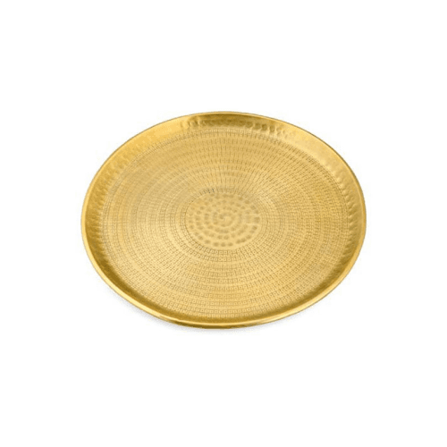 Image showing the Mahika Tray, D54.5cm, Brass product.