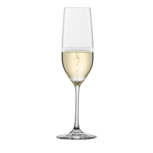 Image showing the Forte Set of 4 Champagne Flute, 230ml, Clear product.