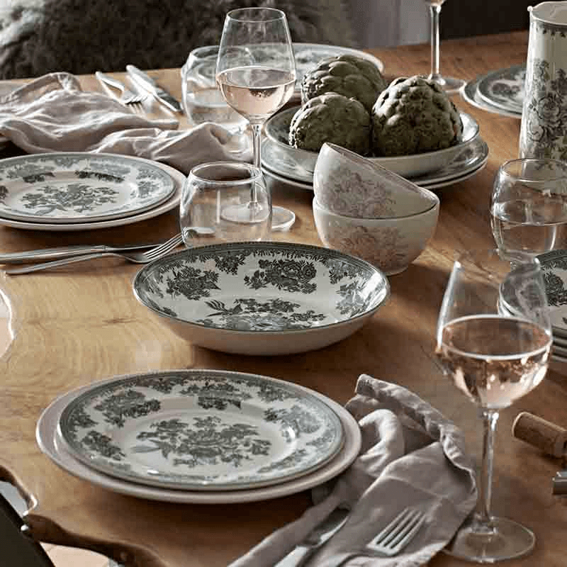 Asiatic Pheasants Plate, D22cm, Green
