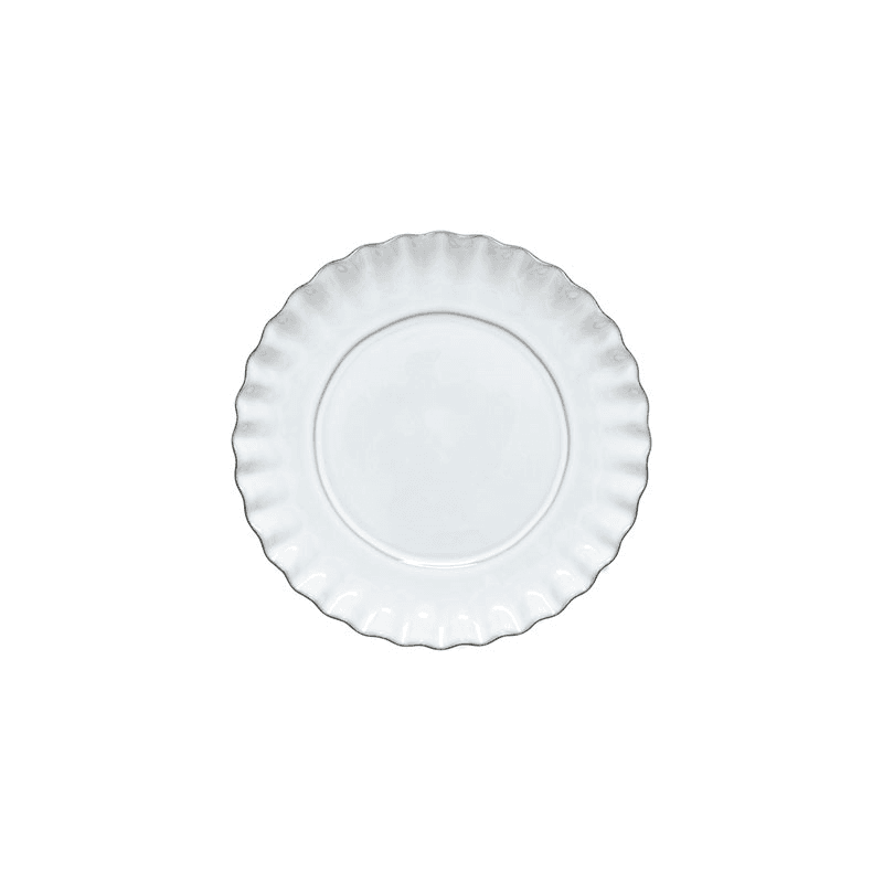 Festa Set of 6 Dessert Plates, D21cm, White
