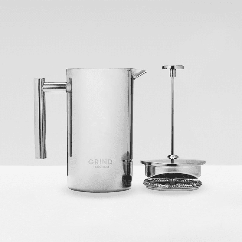 Cafetière French Press, 800ml, Stainless Steel