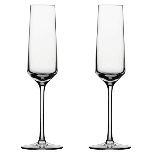 Image showing the Pure Pair of champagne flutes, 21cl product.