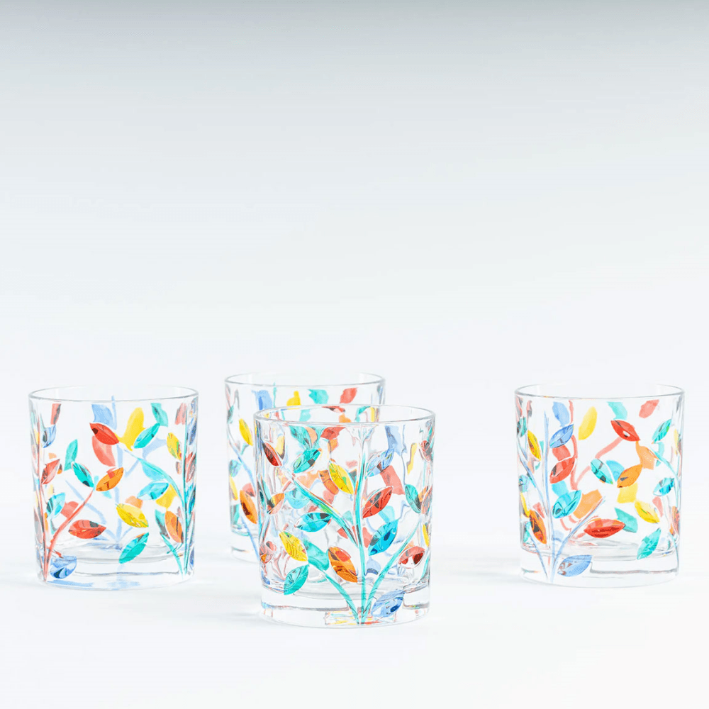 Crystal Set of 4 Water Tumblers