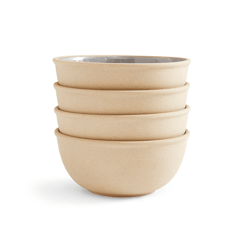 Minerals Set of 4 Bowls, D15cm, Aqua