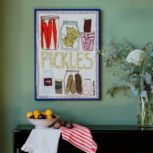 Image showing the Tea Towel, Pickle product.