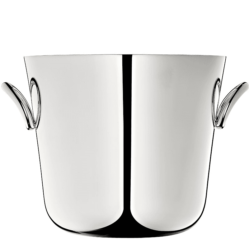 Vertigo Ice bucket, 16cm, Christofle silver