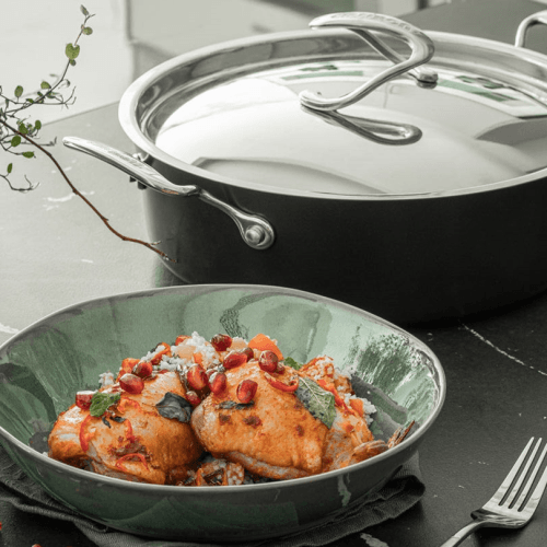 Image showing the Style Hard Anodised Sauteuse, 27cm product.