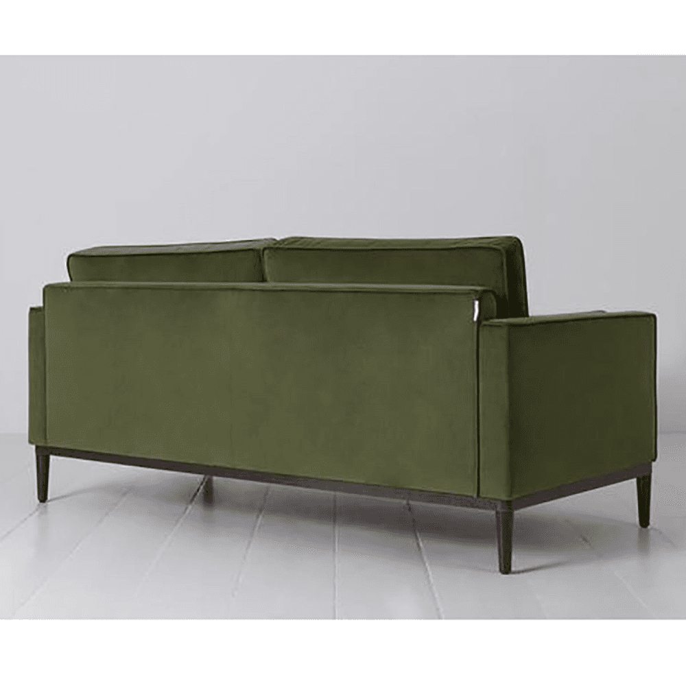 Model 02 2 Seater Velvet Sofa, Vine