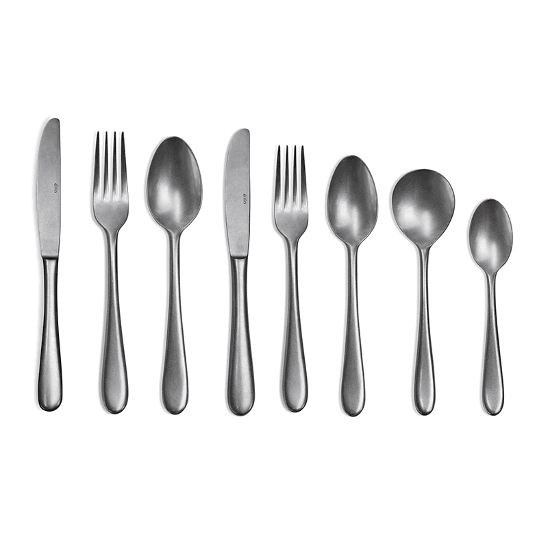 Vantage 44 Piece Cutlery Set, Stonewashed