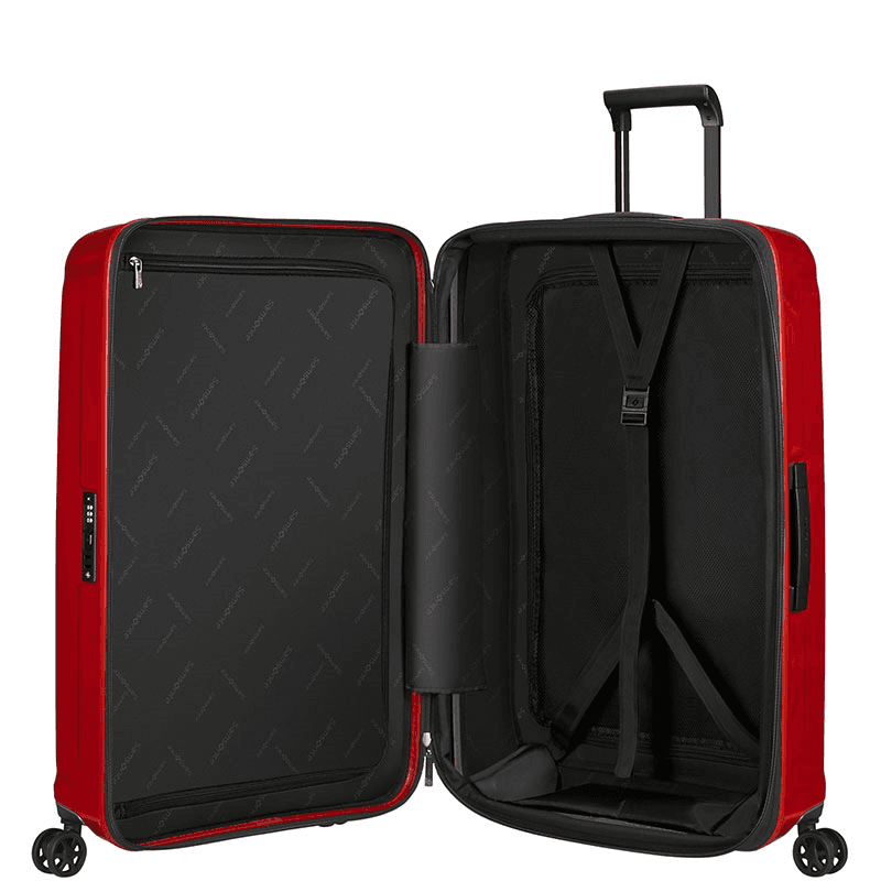 Nuon Suitcase, H81 x L53 x W31/34cm, Metallic Red