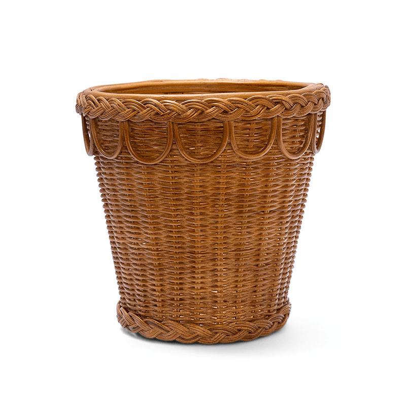 Rattan Plant pot, D18cm, Natural Rattan
