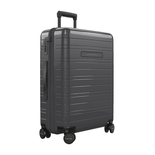 Image showing the H6 Essential Suitcase, H64 x W24 x L48cm, Glossy Graphite product.
