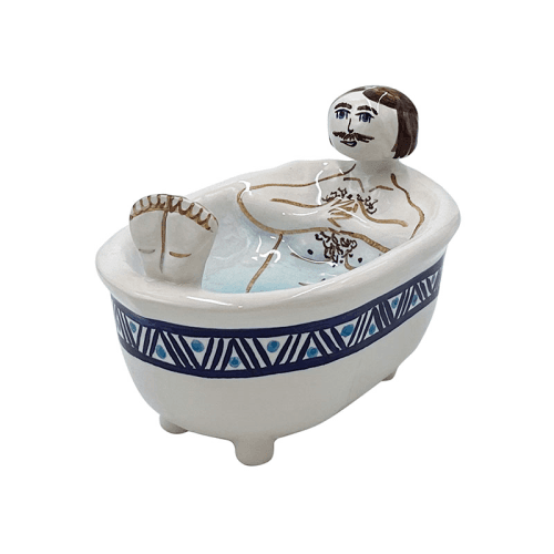 Image showing the Michelangelo Bath Soap Dish, W7 x H16cm, Multi product.
