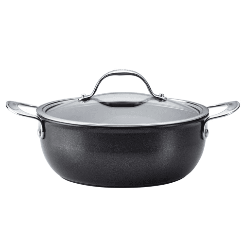 Image showing the Anolon X Casserole, 24cm, Black product.