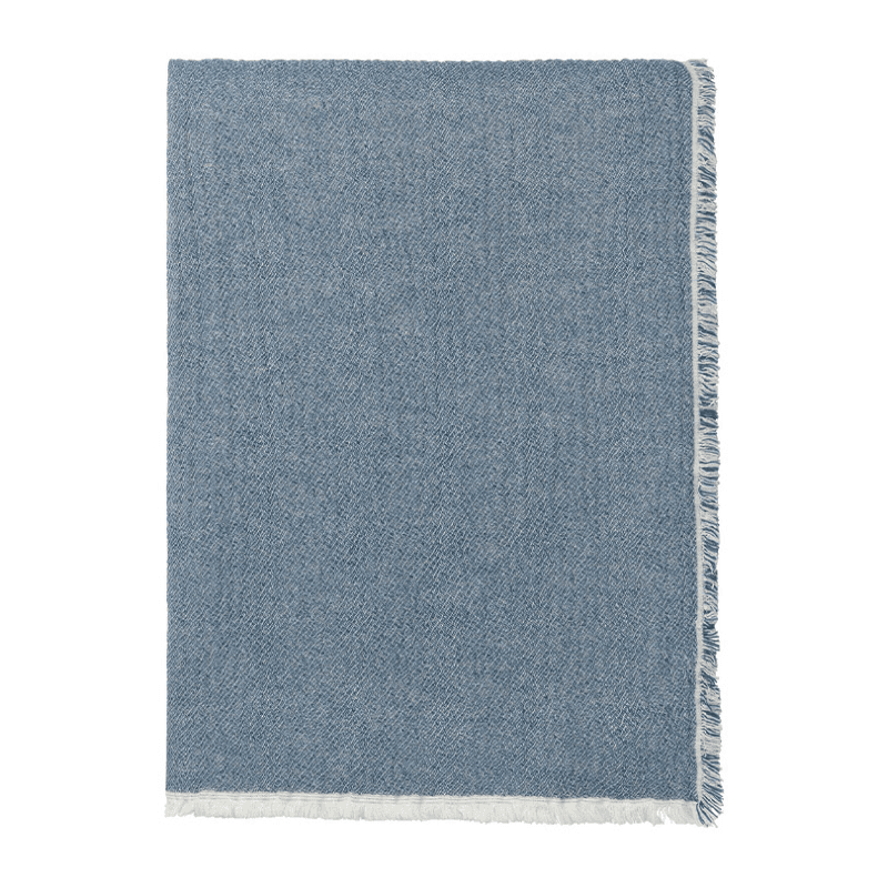Thyme Throw, H180cm x W130cm, Blue