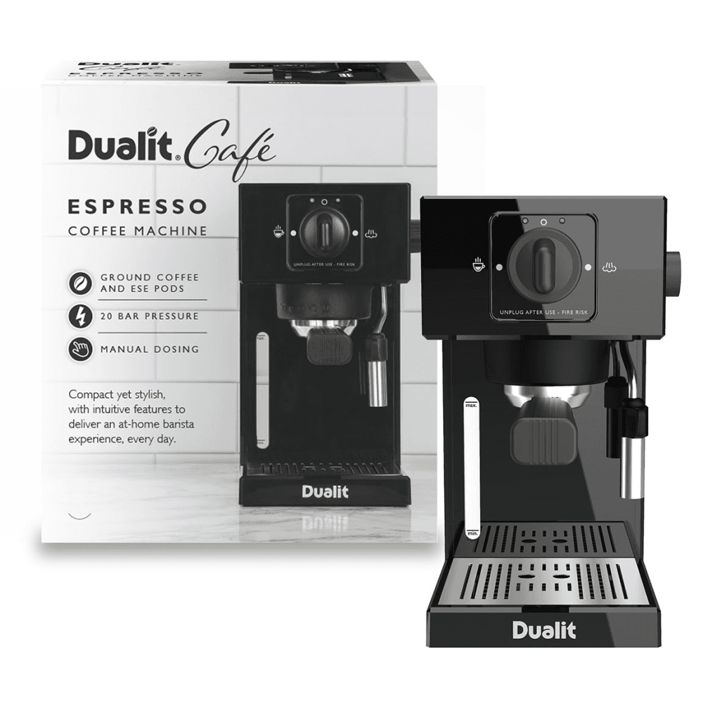 Espresso Coffee Machine, Black