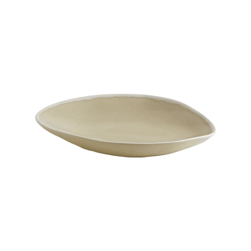 Vie Naturelle Small Plate, W14.5cm x D11cm, Cream