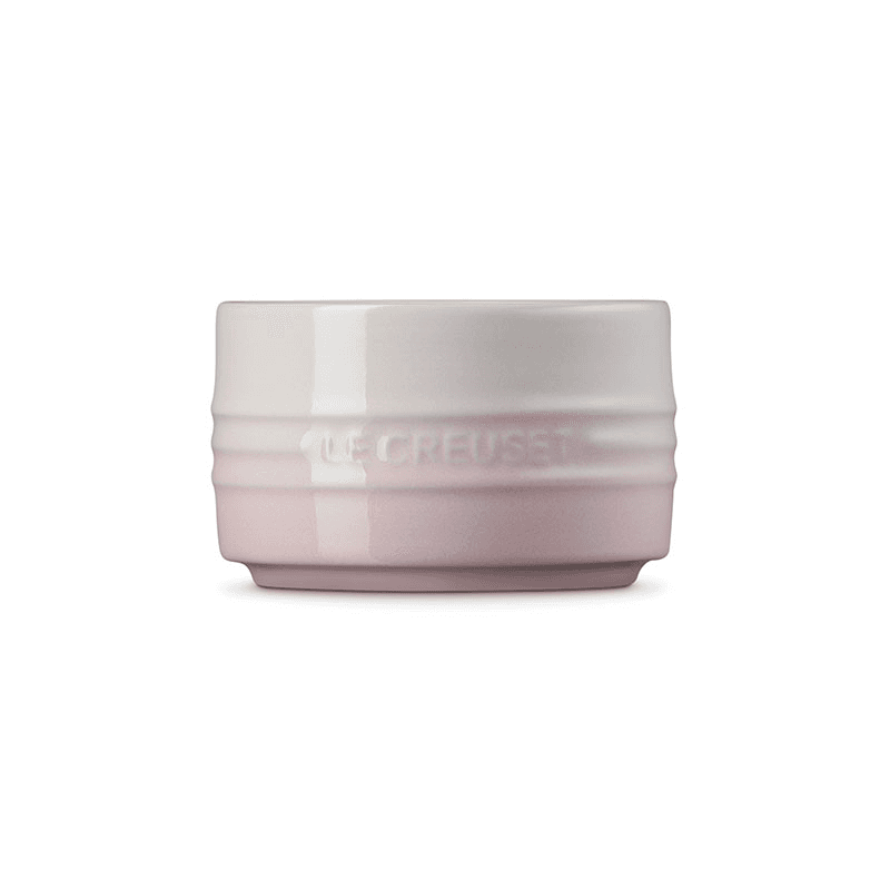 Stoneware Stackable ramekin, 8cm - 200ml, Shell Pink